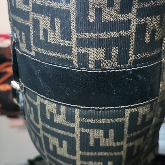 Fendi Vintage Zucca Boston Bag my lowest price - Picture 8 of 17